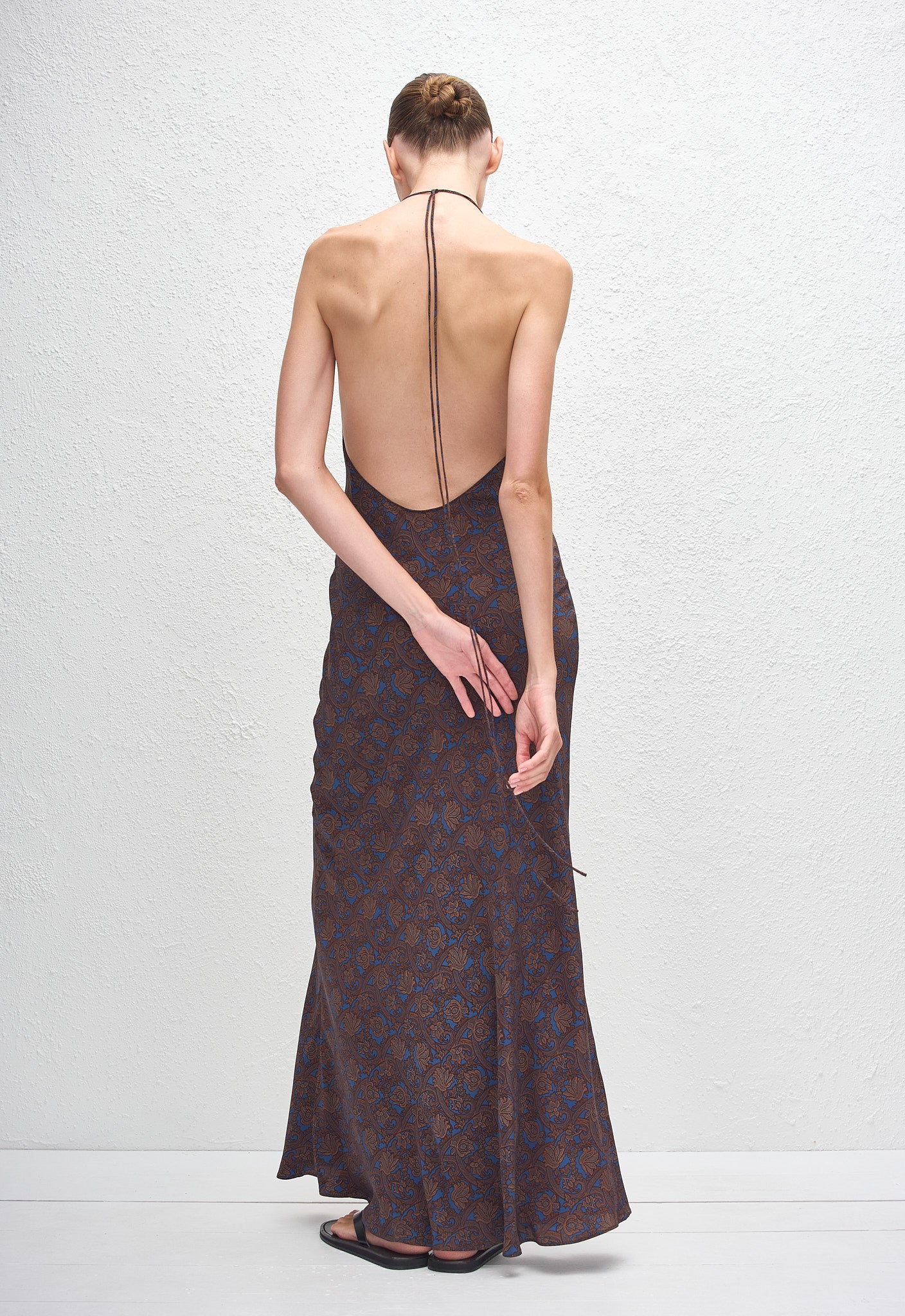 Low Back Halter Dress - Marrakesh - Matteau