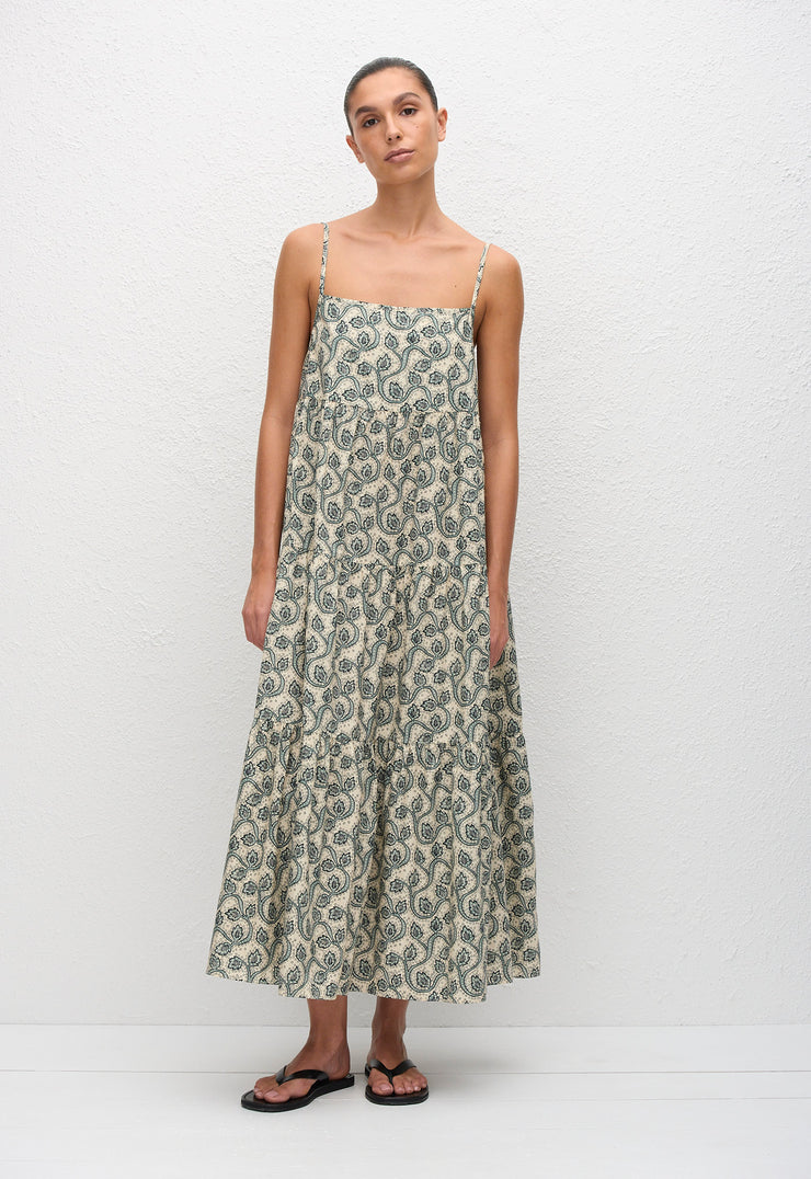 Tiered Sundress - Vine - Matteau