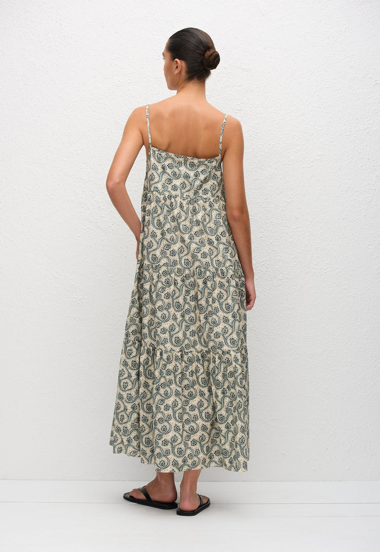 Tiered Sundress - Vine - Matteau