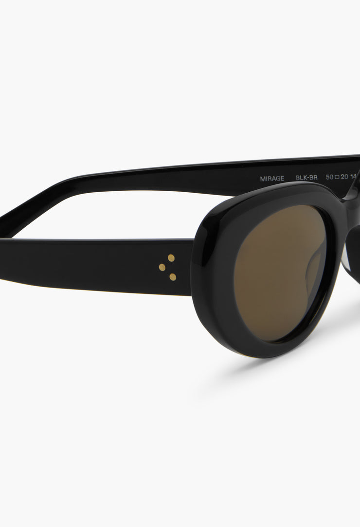 Mirage - Black (Brown Lens) - Matteau