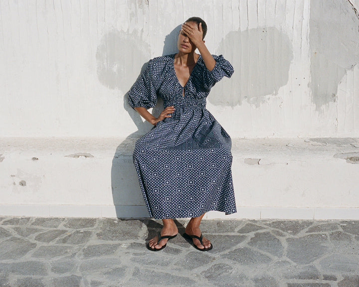 matteau drop waist dress Matteau