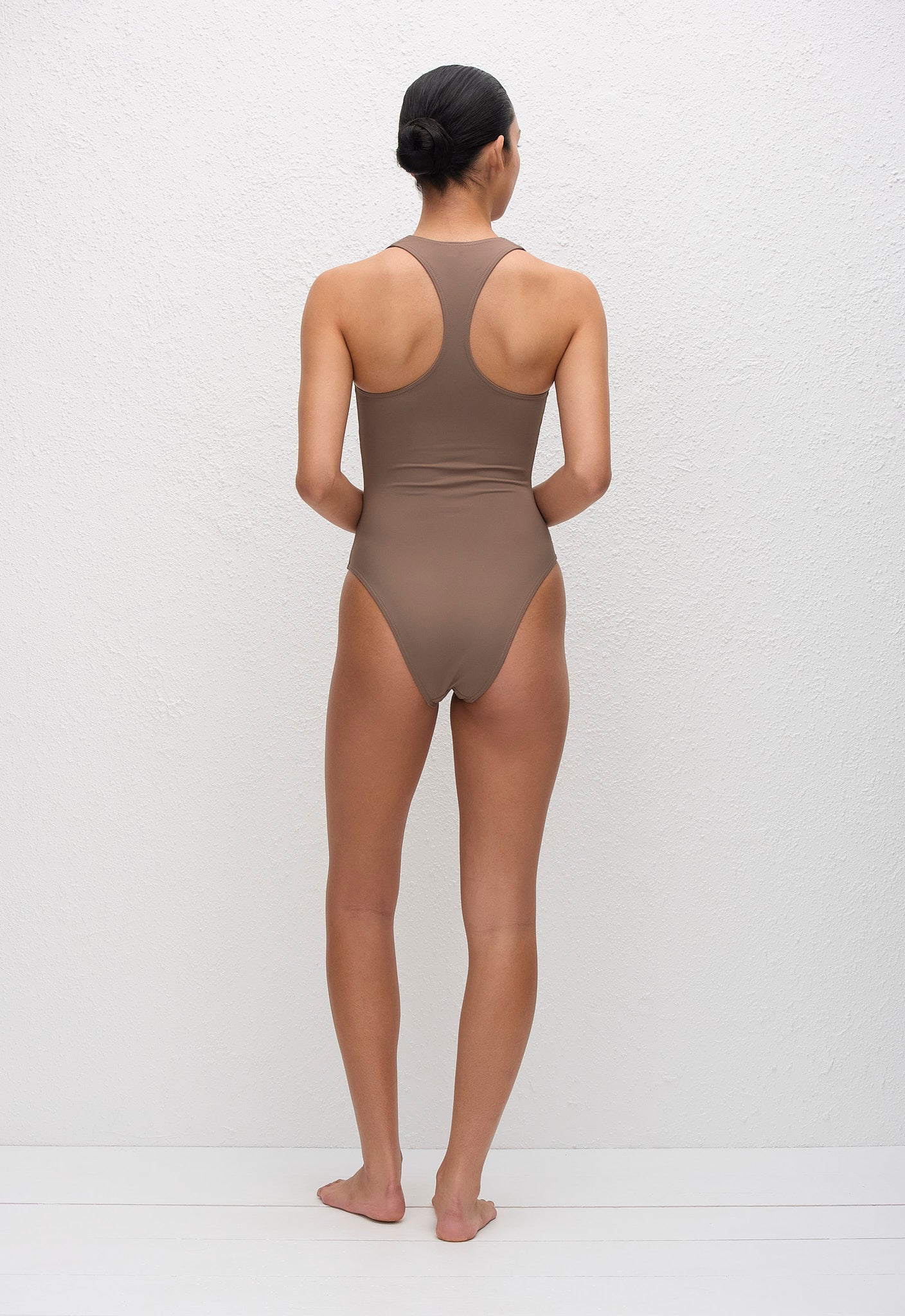 Racer Back Maillot - Clay - Matteau