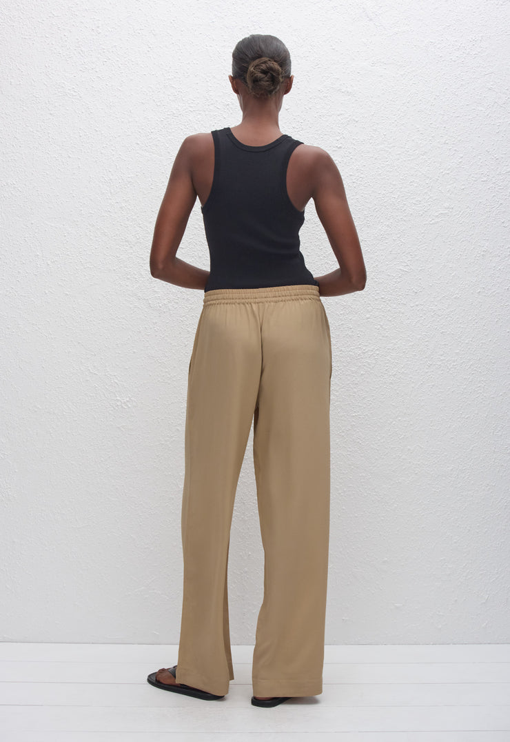 Drawstring Trouser - Stone - Matteau