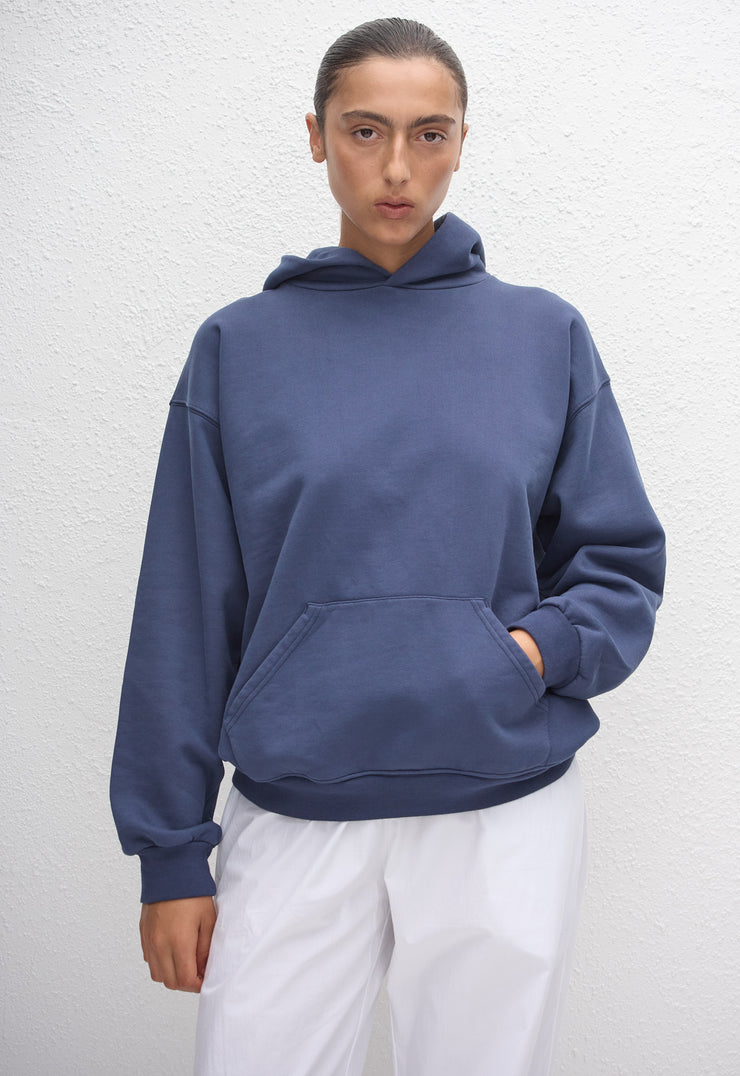 Relaxed Hoodie - Vintage Navy - Matteau