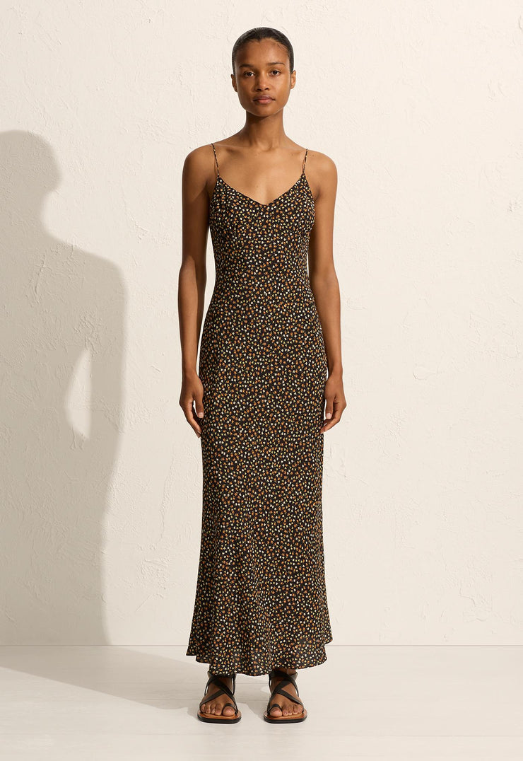 Low Back Slip Dress - Meadow - Matteau