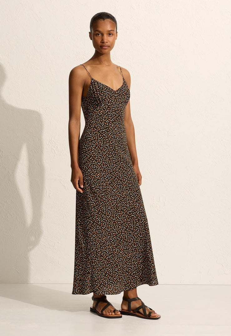 Low Back Slip Dress - Meadow - Matteau