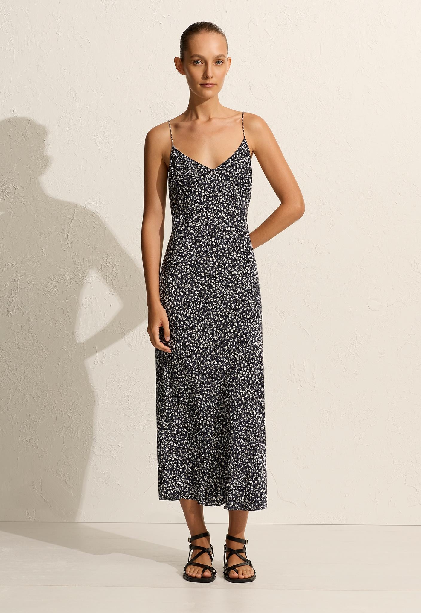 Low Back Slip Dress - Dandelion - Matteau