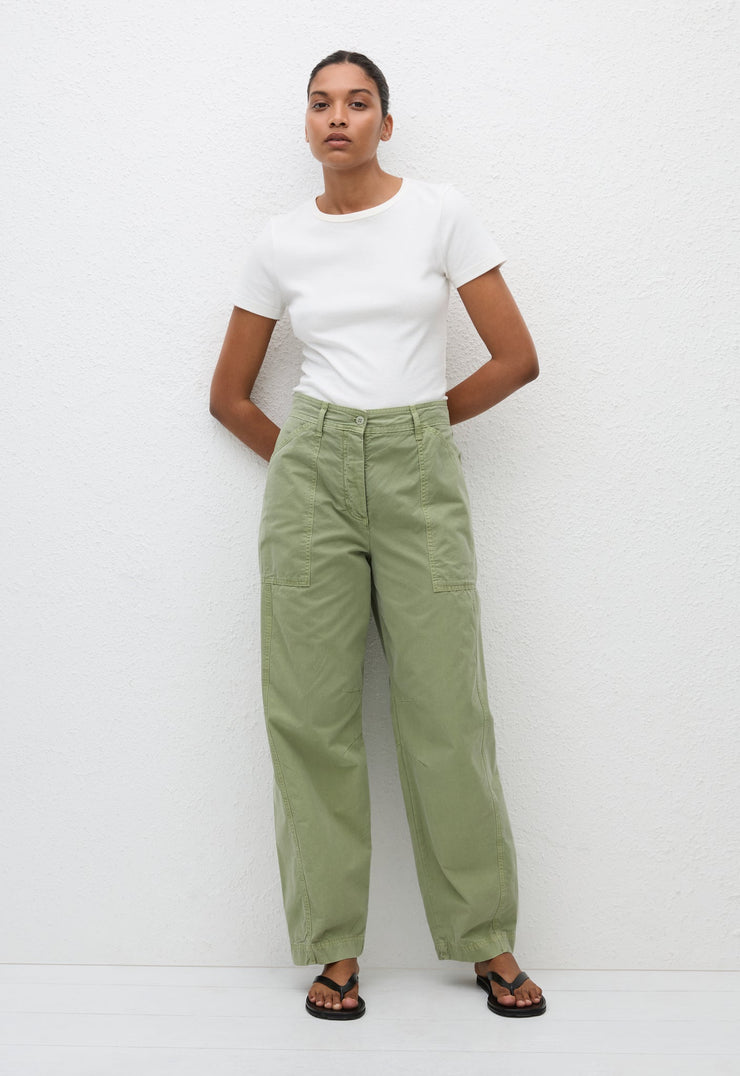 Relaxed Cargo Pant - Oregano - Matteau