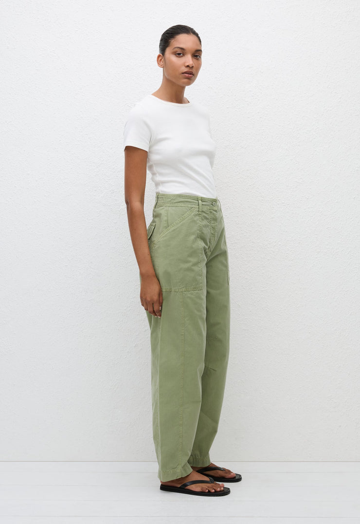 Relaxed Cargo Pant - Oregano - Matteau