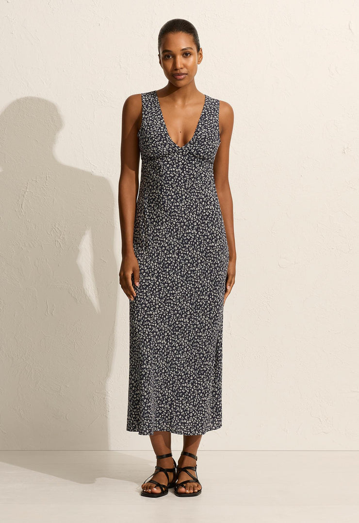 Plunge Slip Dress - Dandelion - Matteau