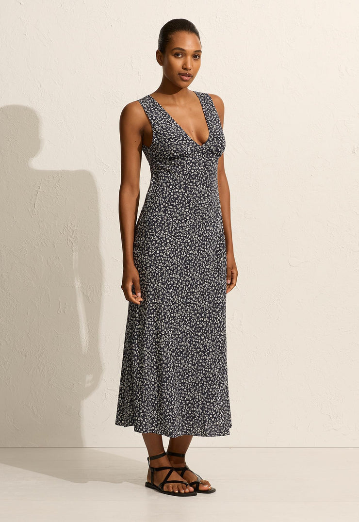 Plunge Slip Dress - Dandelion - Matteau