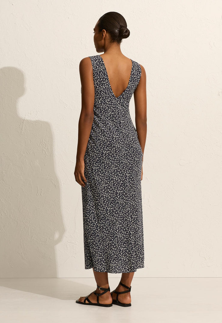 Plunge Slip Dress - Dandelion - Matteau