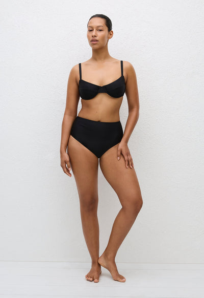 High Waist Brief - Black - Matteau