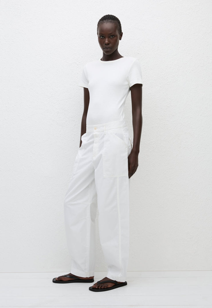 Relaxed Cargo Pant - Chalk - Matteau