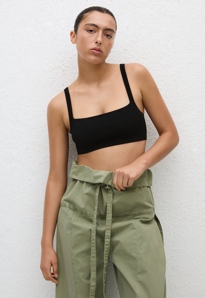 Fisherman Drawcord Pant in Chalk