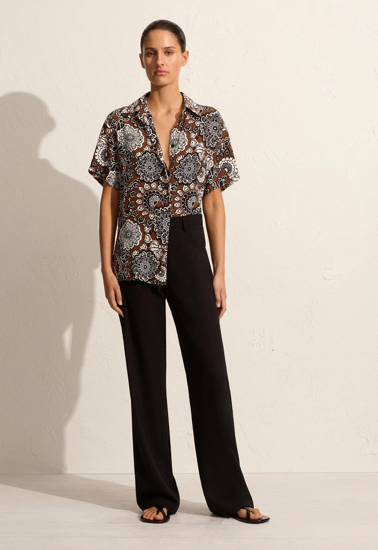 Short Sleeve Shirt - Dahlia - Matteau