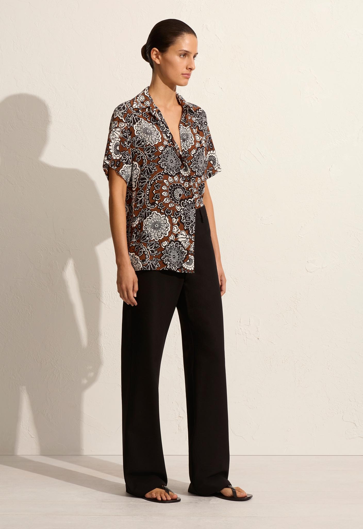 Short Sleeve Shirt - Dahlia - Matteau