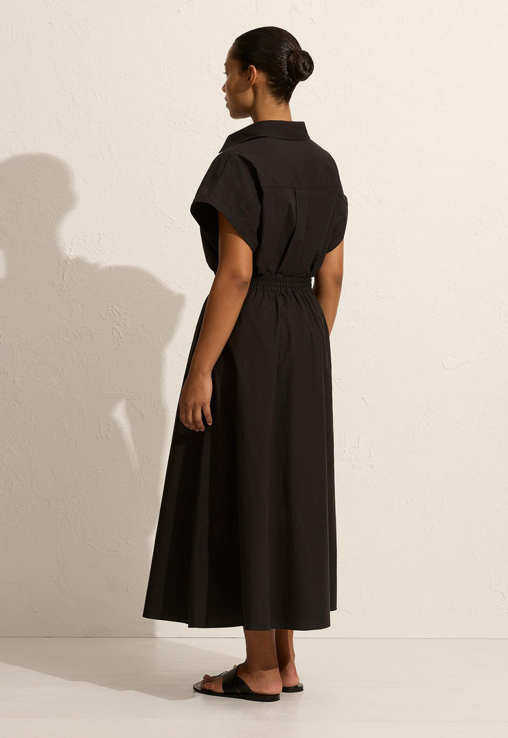 Relaxed Everyday Skirt - Black - Matteau