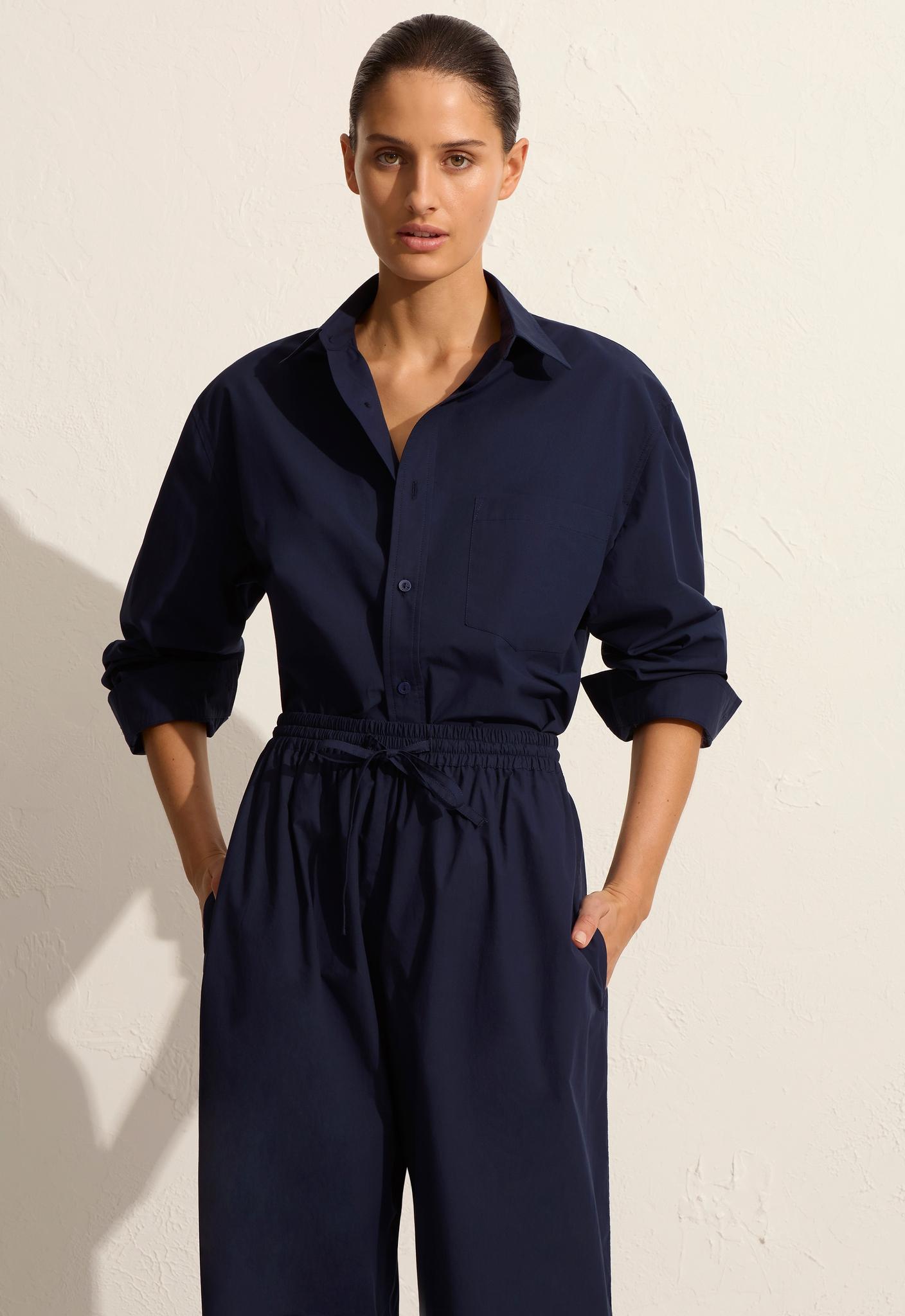 Relaxed Pant - Navy - Matteau
