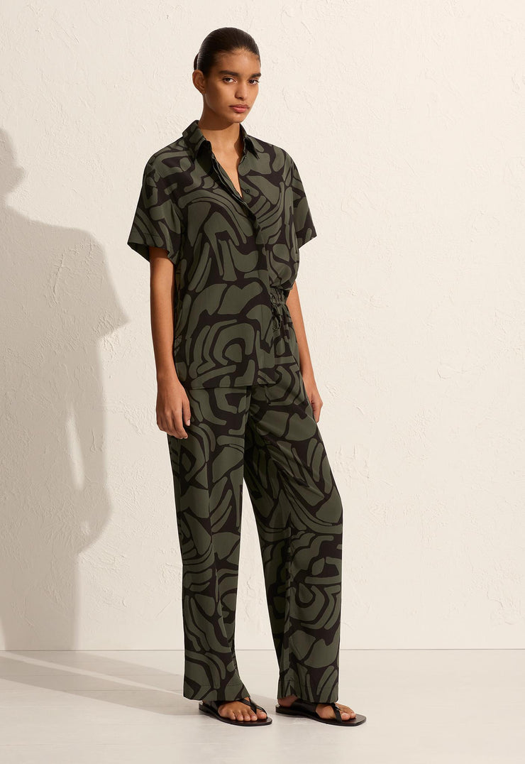 Short Sleeve Shirt - Pebble - Matteau
