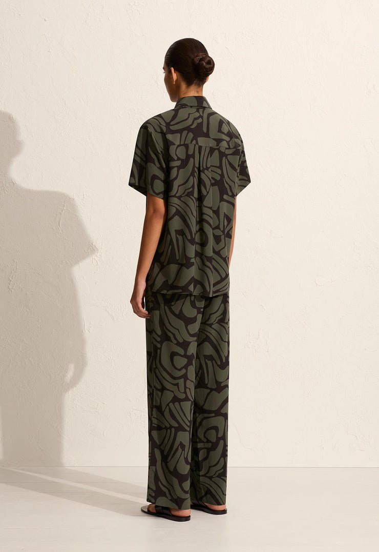 Short Sleeve Shirt - Pebble - Matteau