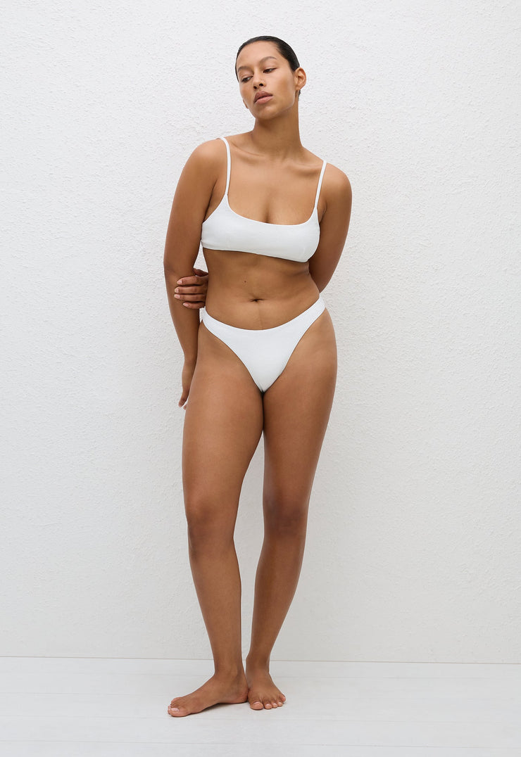 Nineties Brazilian Brief - Chalk Crinkle - Matteau
