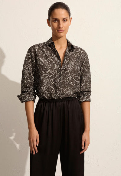 Classic Shirt - Jasmine (Cocoa) - Matteau
