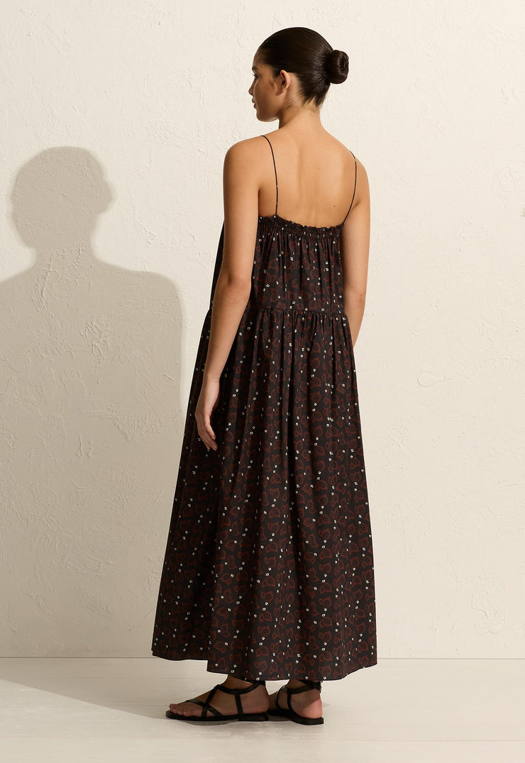 Gathered Single Tier Sundress - Casablanca - Matteau