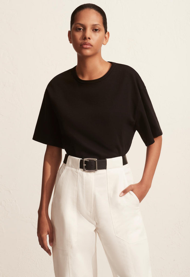 Circle Back Tee - Black - Matteau