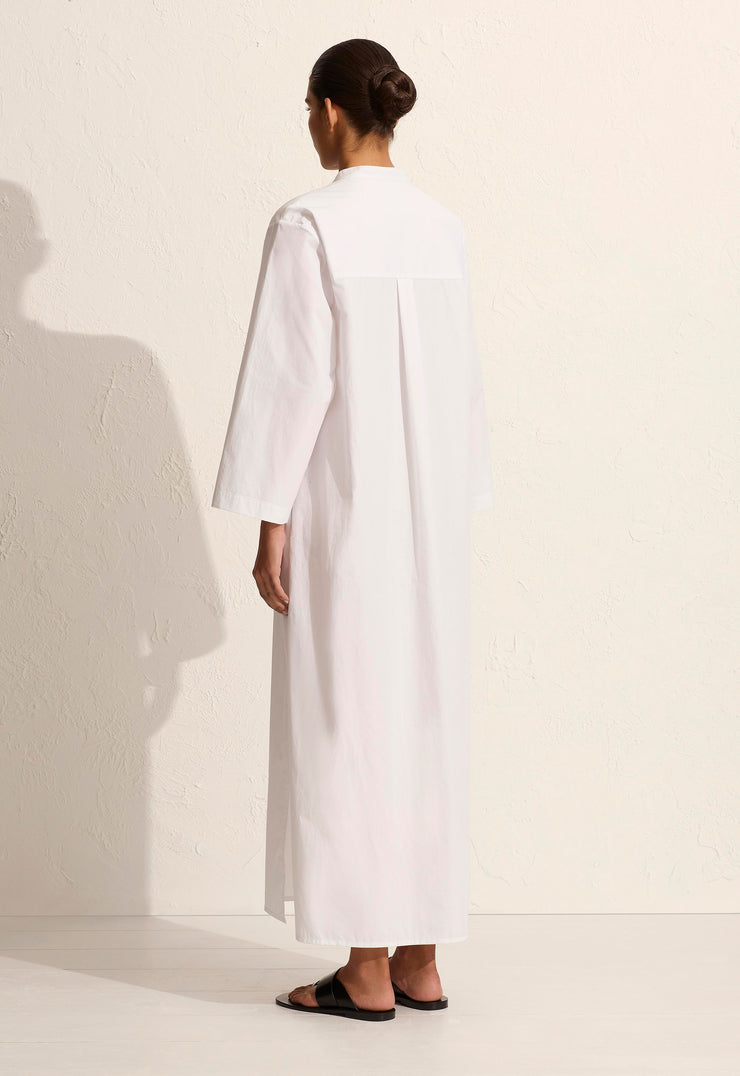 Relaxed Djellaba - White - Matteau