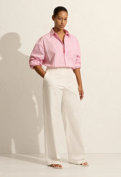 Classic Stripe Shirt - Sorbet Stripe - Matteau