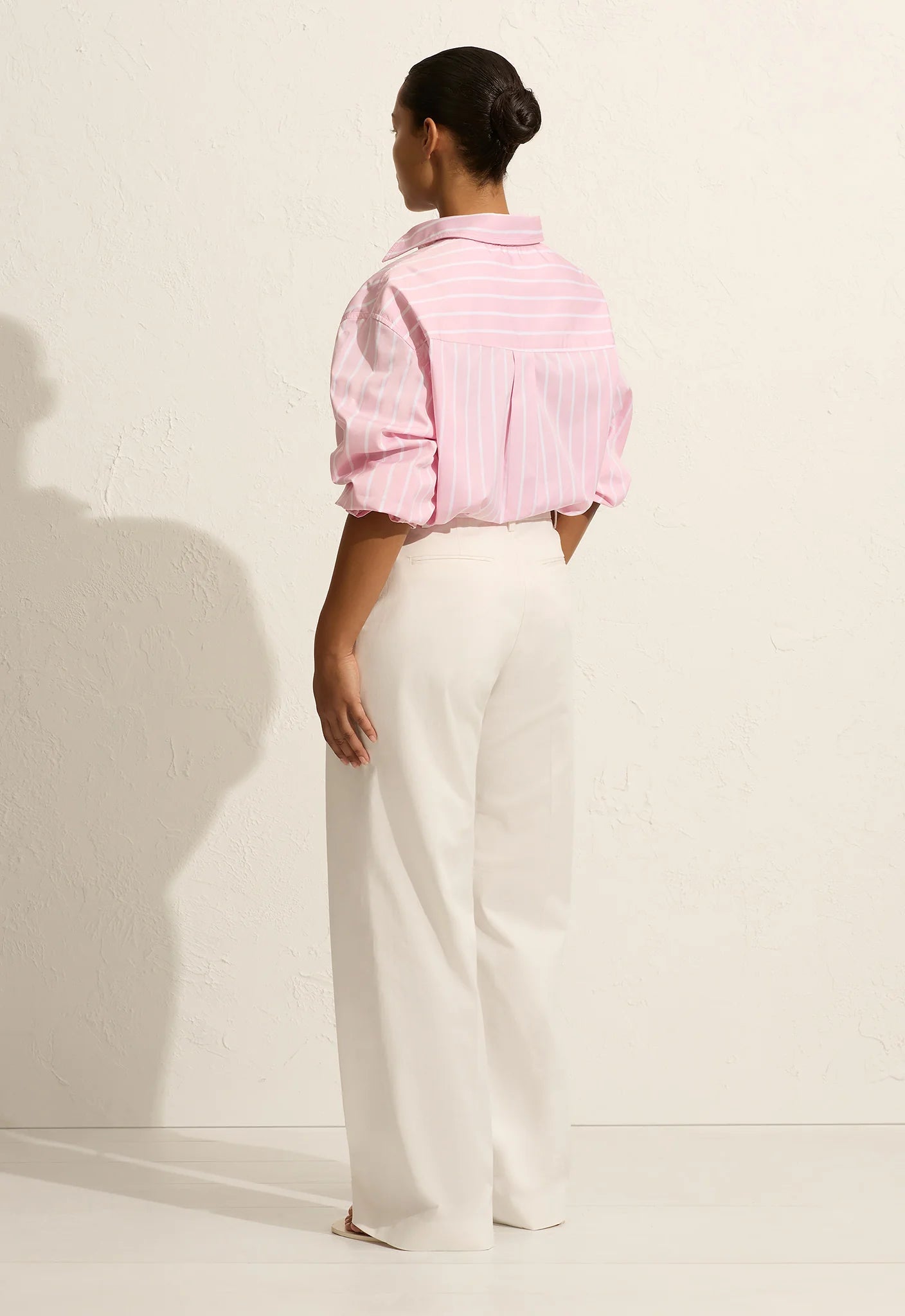 Classic Stripe Shirt - Sorbet Stripe - Matteau
