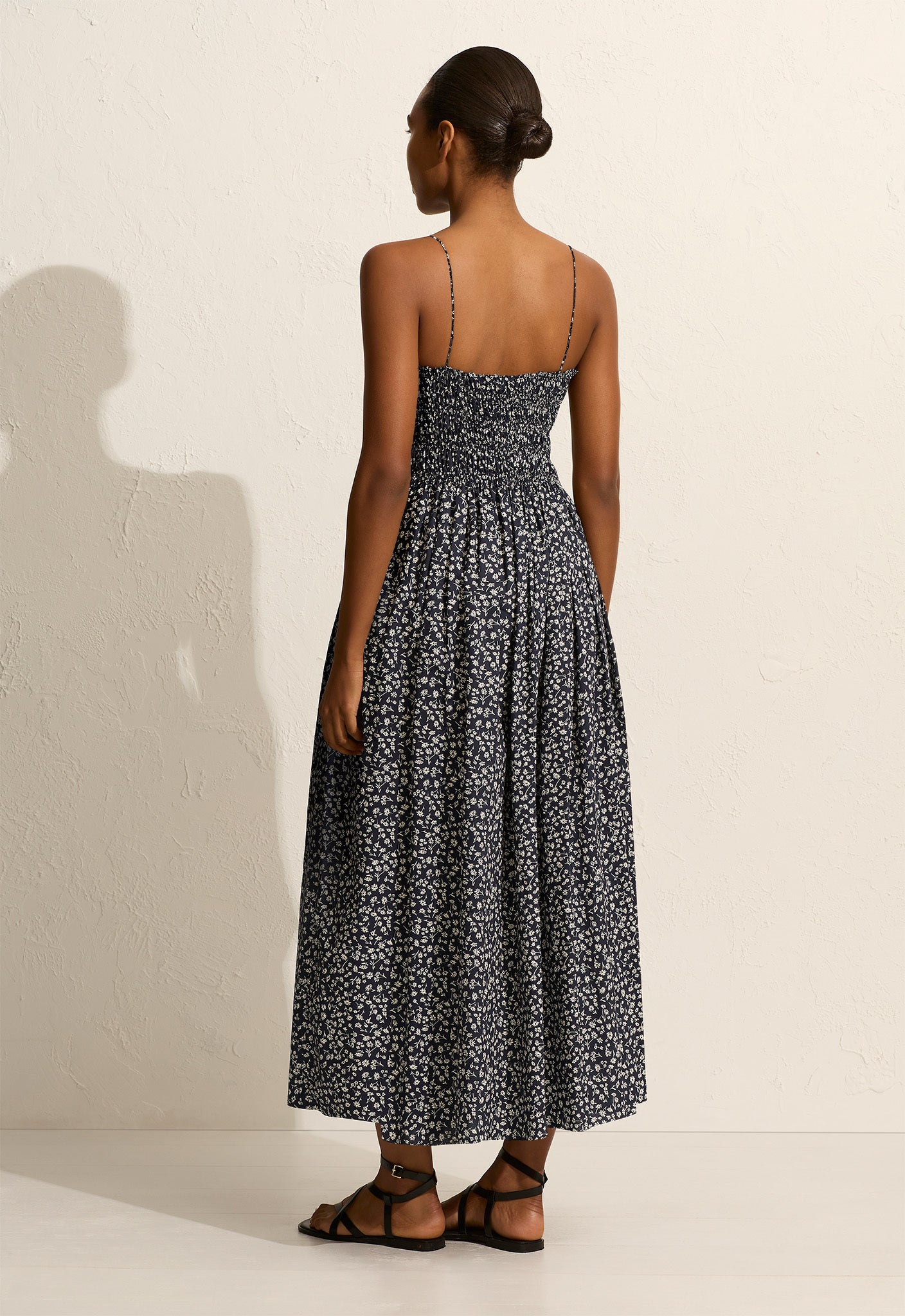 Shirred Bodice Dress - Dandelion - Matteau