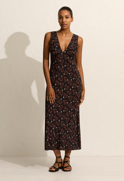 Plunge Slip Dress - Casablanca - Matteau