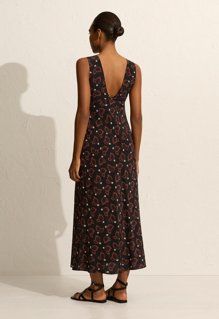 Plunge Slip Dress - Casablanca - Matteau