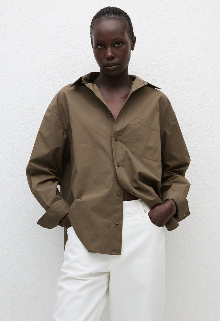 Relaxed Shirt - Olive - Matteau