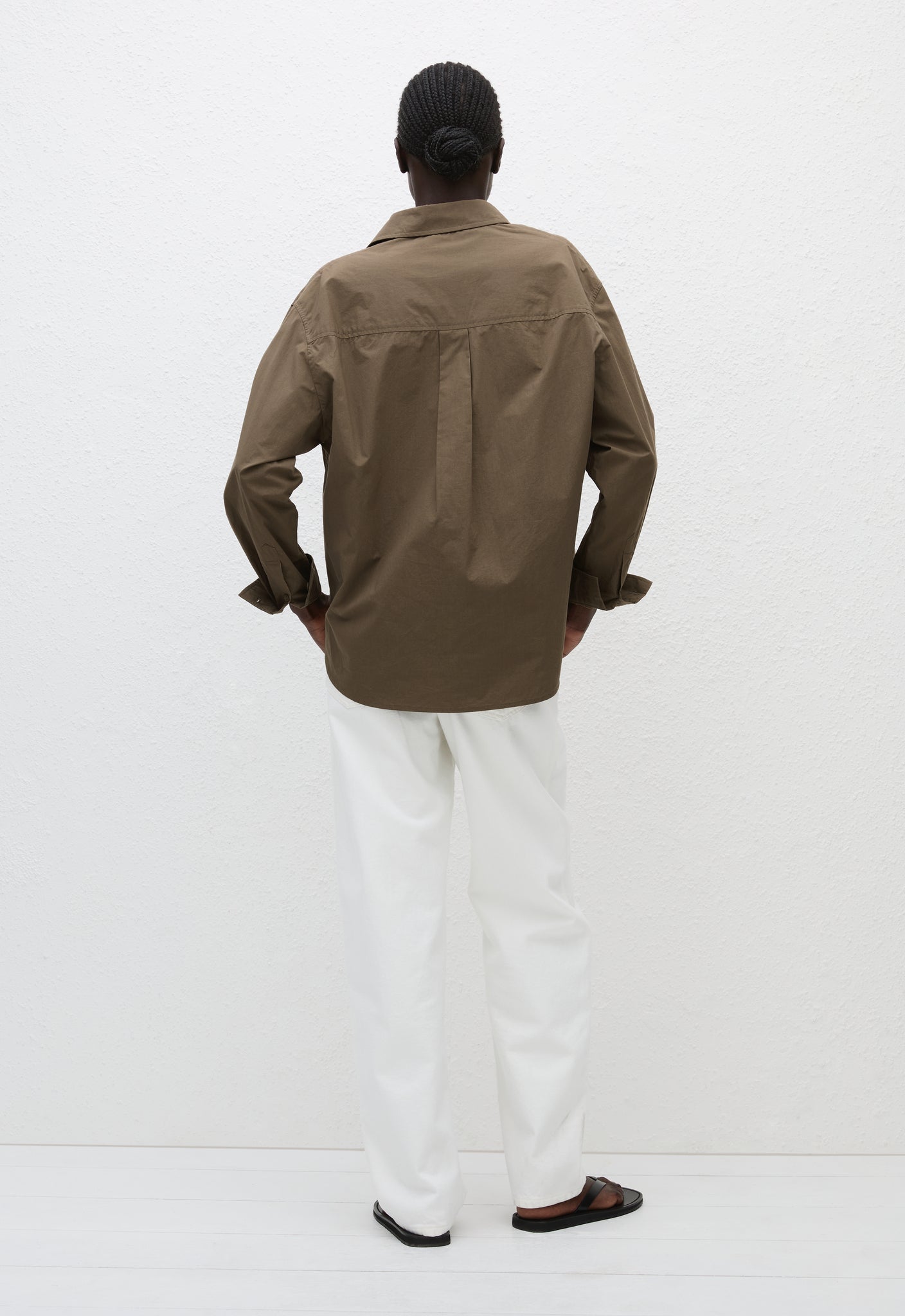 Relaxed Shirt - Olive - Matteau