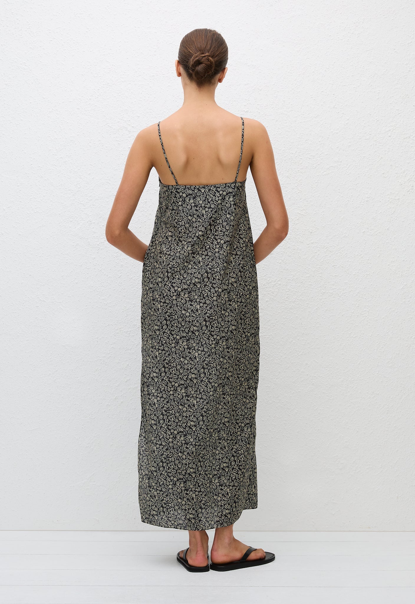 Square Shift Midi Dress - Buttercup - Matteau