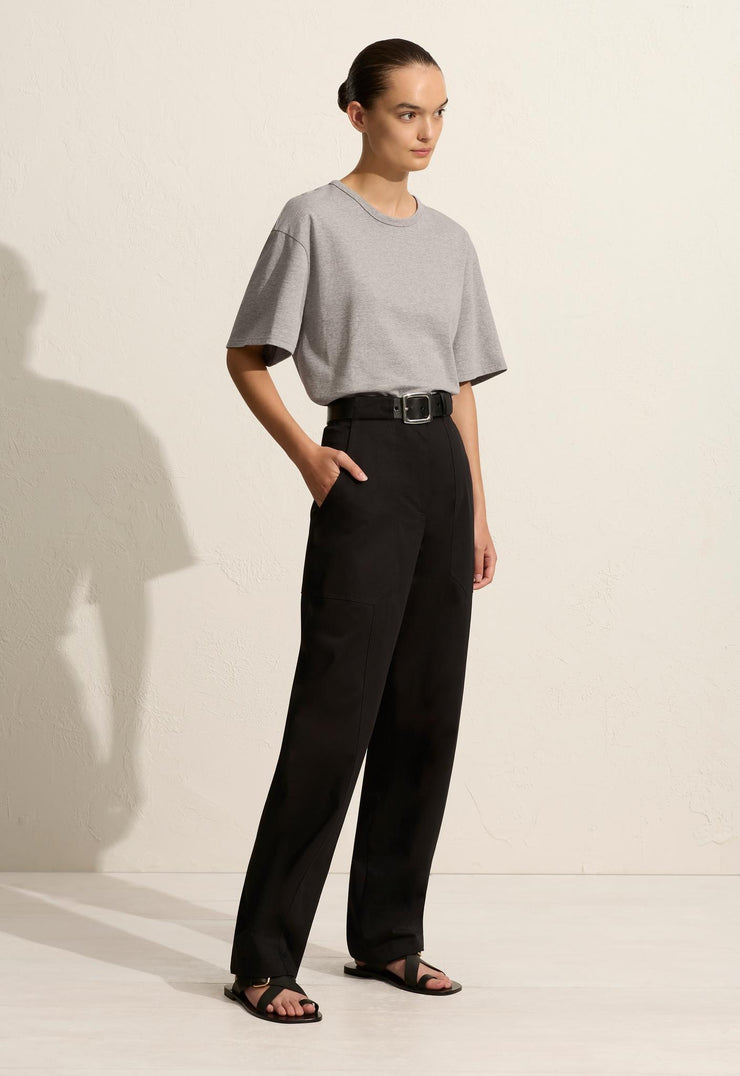 Circle Back Tee - Heather Grey - Matteau