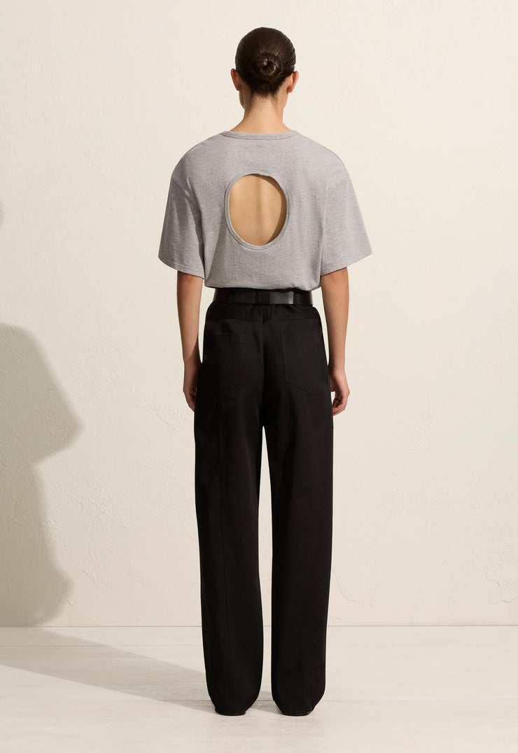 Circle Back Tee - Heather Grey - Matteau