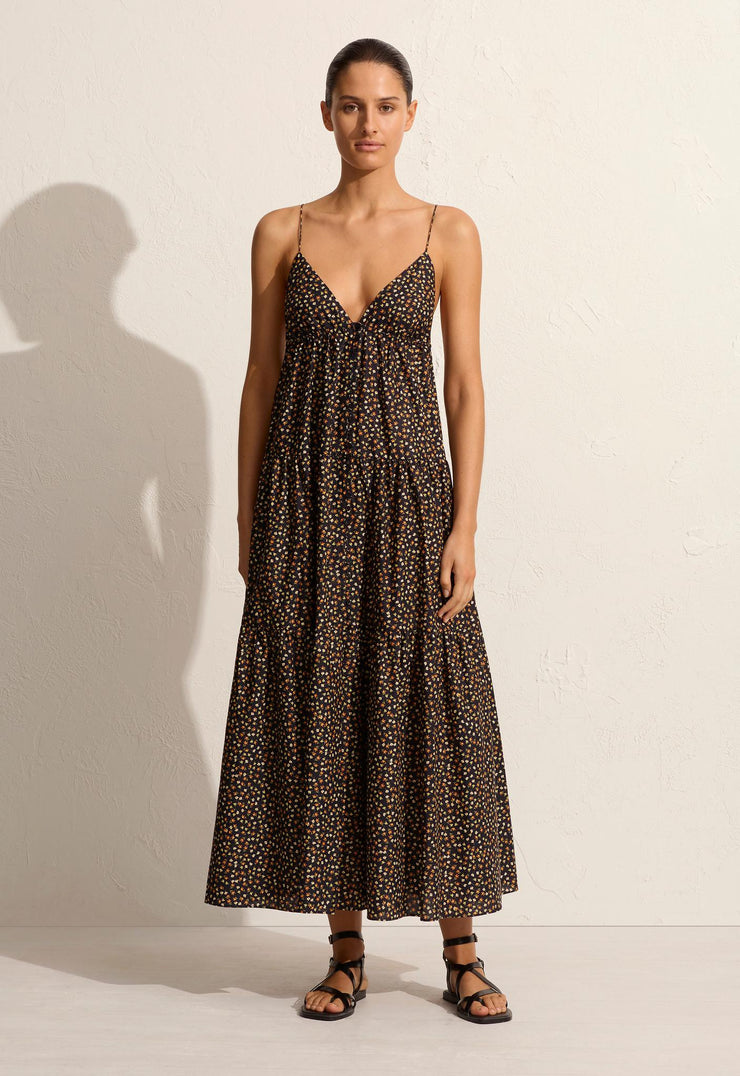 Triangle Tiered Sundress - Meadow - Matteau