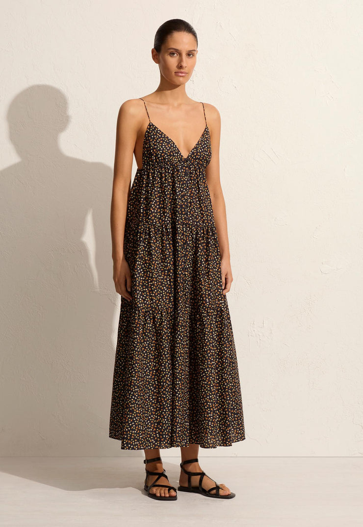 Triangle Tiered Sundress - Meadow - Matteau