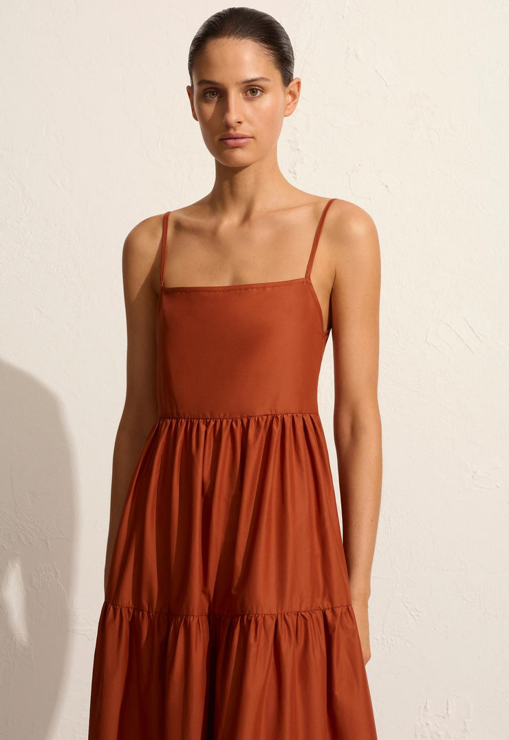 Tiered Low Back Sundress - Sienna - Matteau