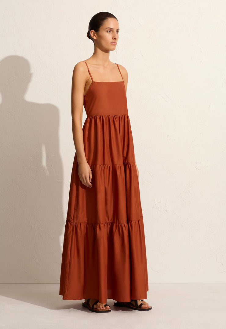 Tiered Low Back Sundress - Sienna - Matteau