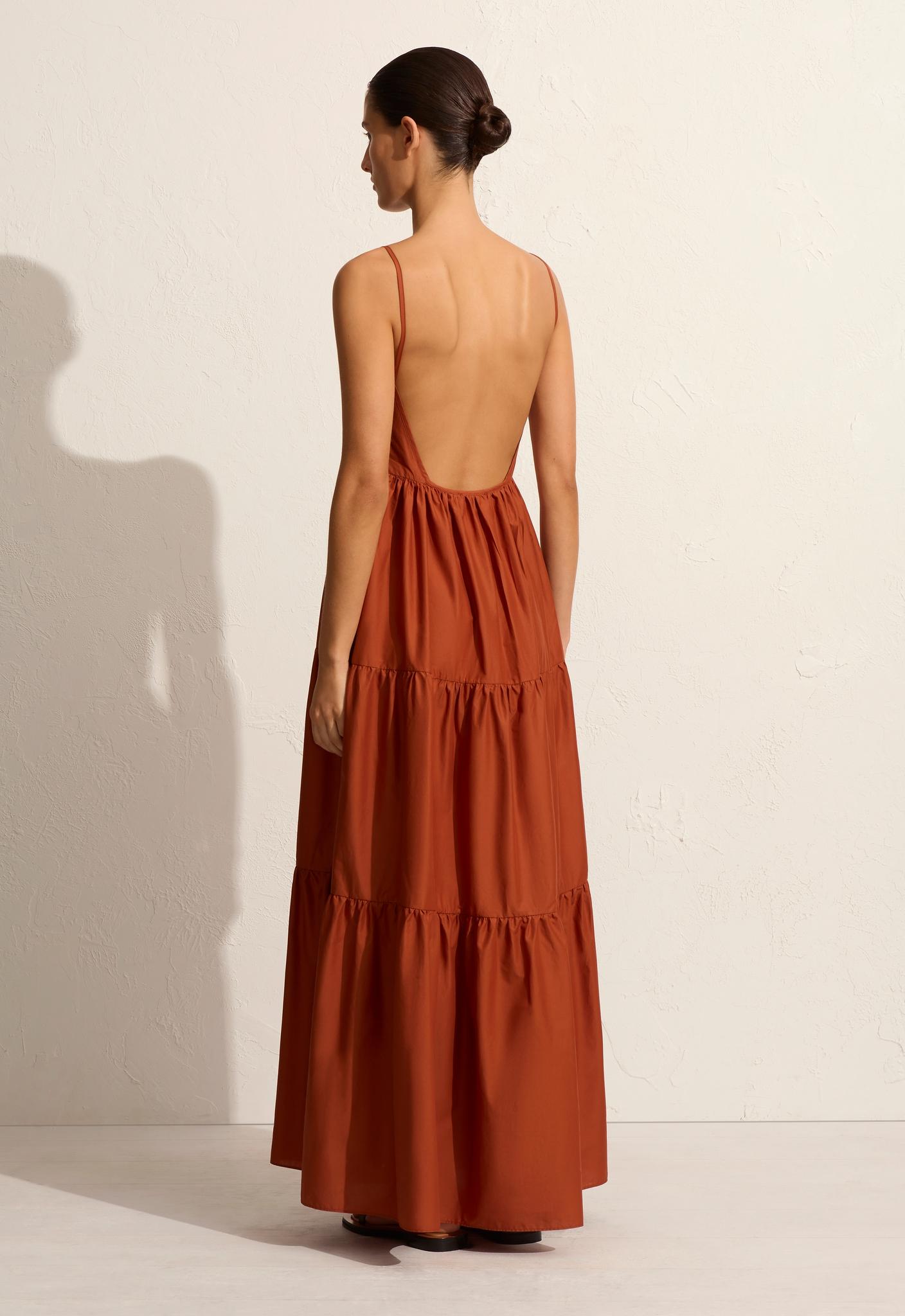 Tiered Low Back Sundress - Sienna - Matteau