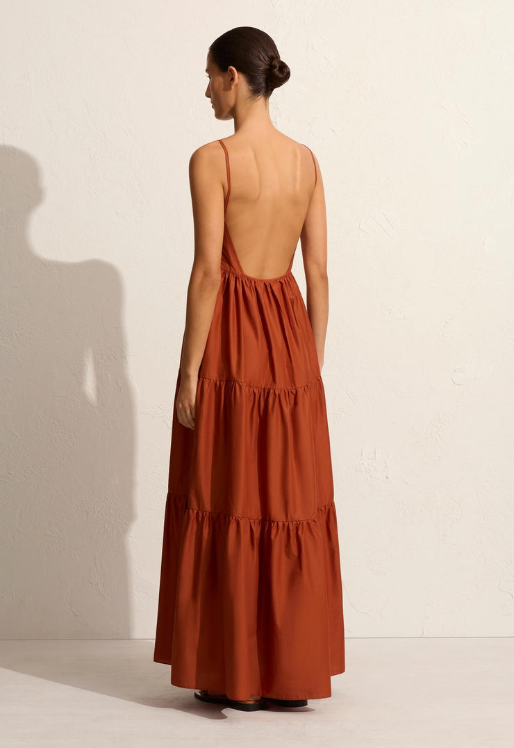 Tiered Low Back Sundress - Sienna - Matteau