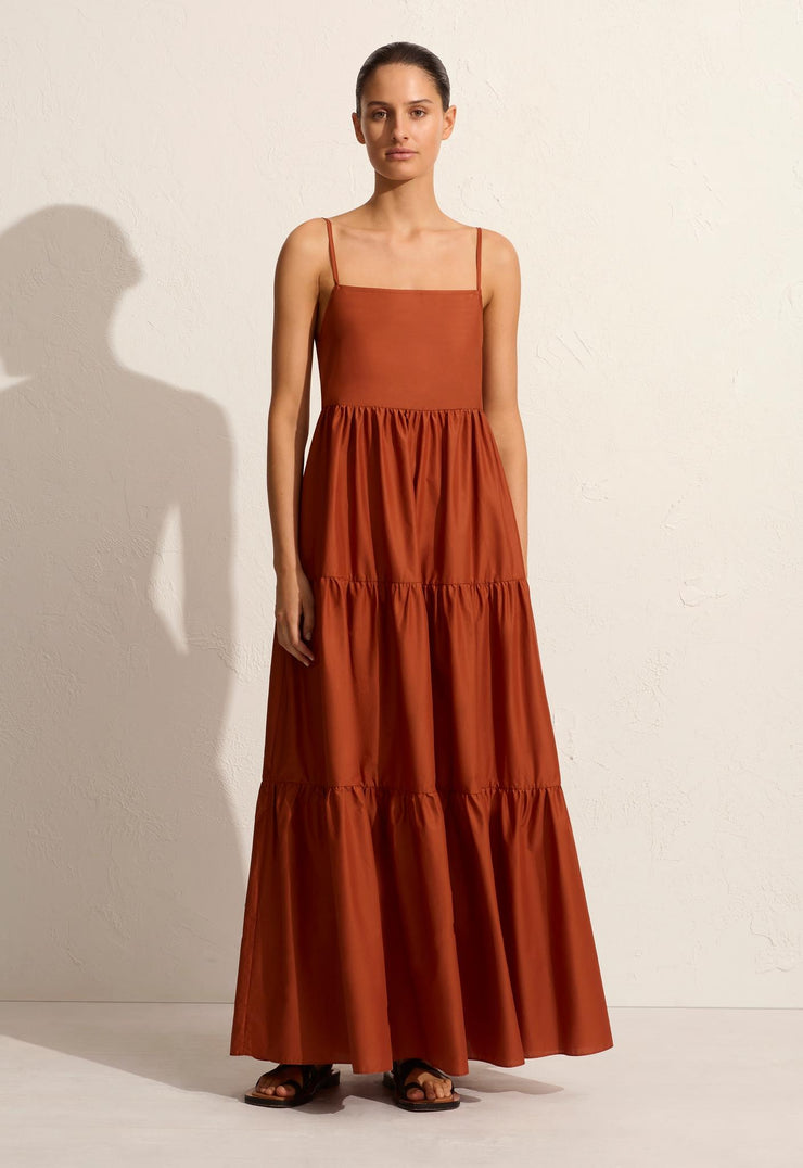 Tiered Low Back Sundress - Sienna - Matteau