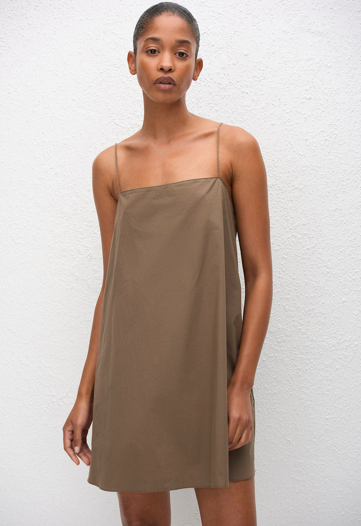 Square Cami Mini Dress - Birch - Matteau