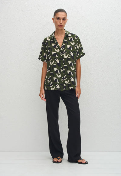 Short Sleeve Shirt - Agave - Matteau
