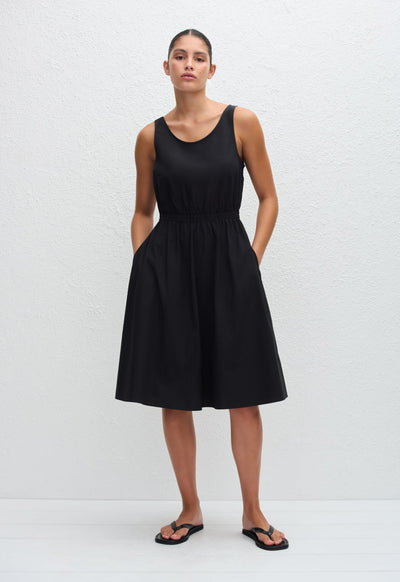 Tank Midi Dress - Black